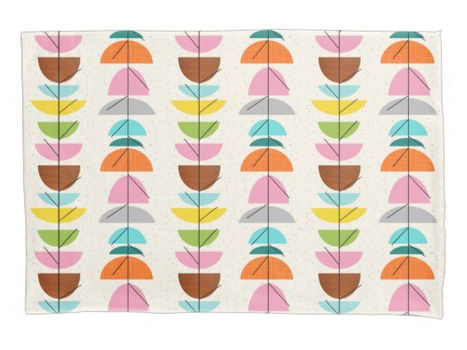 Top 10! Retro Colorful Nests Pillowcase