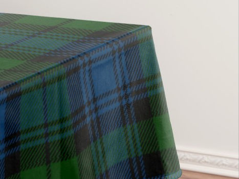 Big Deals! Plaid Tartan Scottish Clan Campbell Military Tablecloth