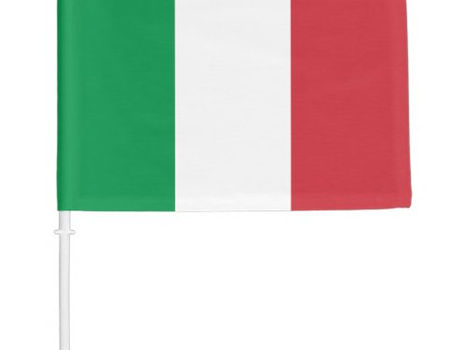 Review Italy Car Flag