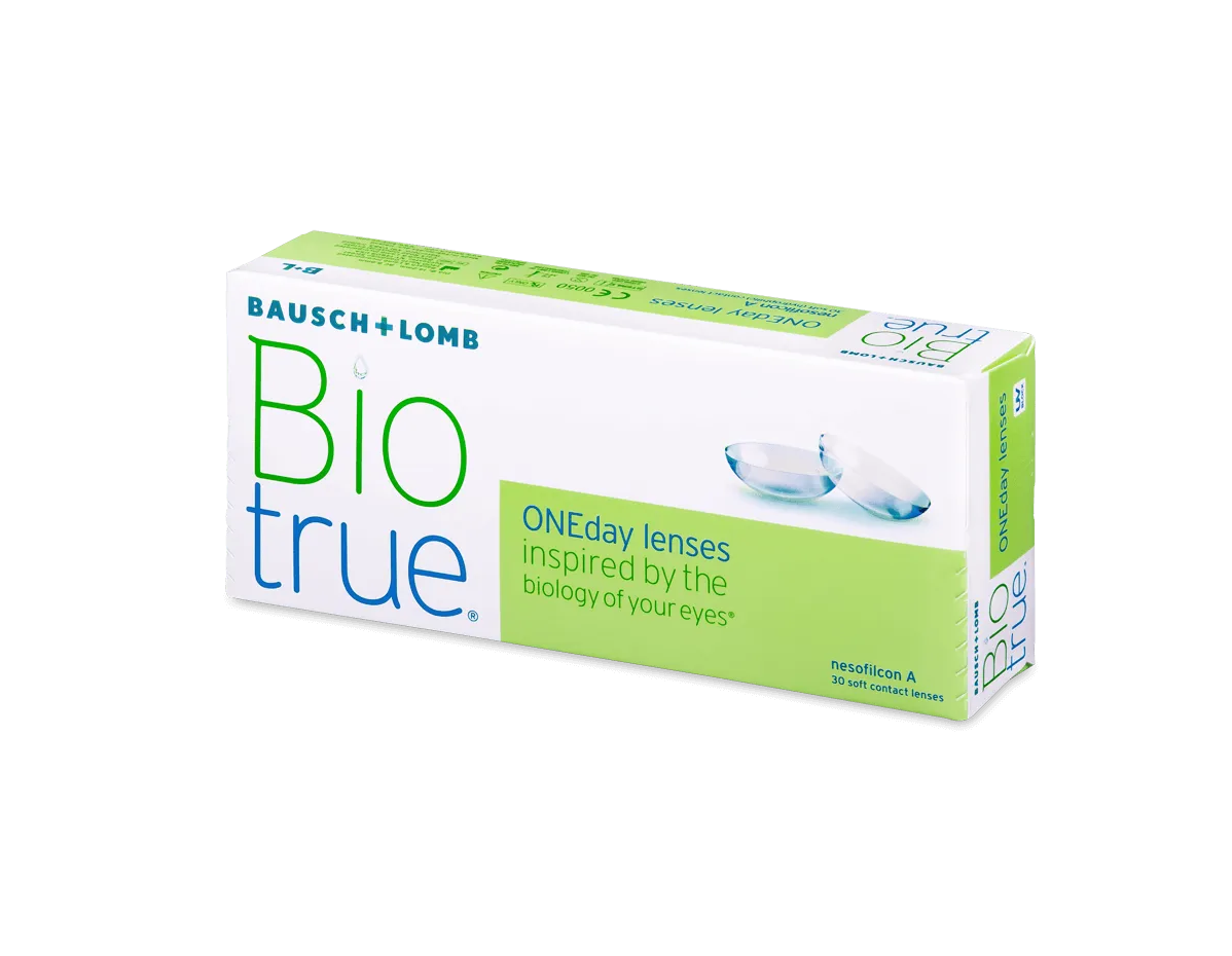 Одноденні контактні лінзи Biotrue ONEday