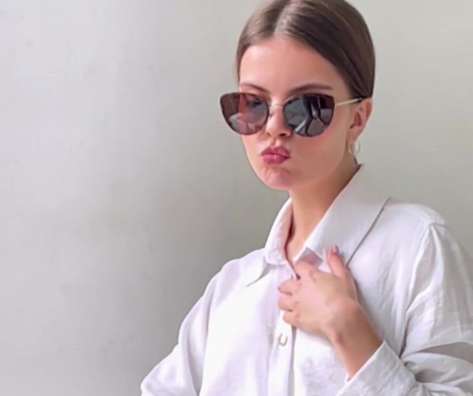 Миниатюра: Солнцезащитные очки Megapolis 340 Brown на видео