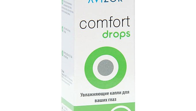 Зволожуючі краплі Comfort Drops