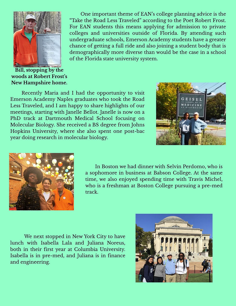 December 2025 Newsletter page 2