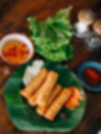 A3. Pork and Shrimp Crispy Egg Rolls (5 pieces) - Chả Giò