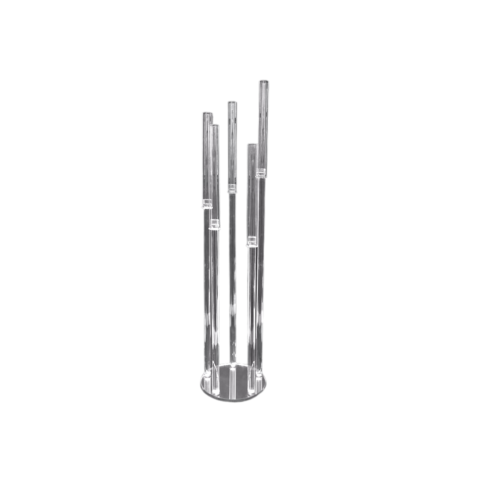 BRYN 5Arm Crystal Cluster Candleholder - $85 ea