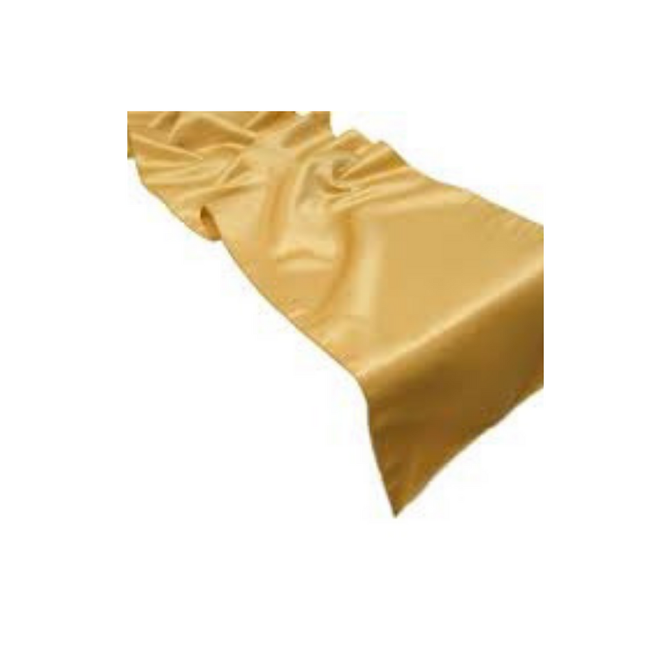 Satin Table Runner - GLD