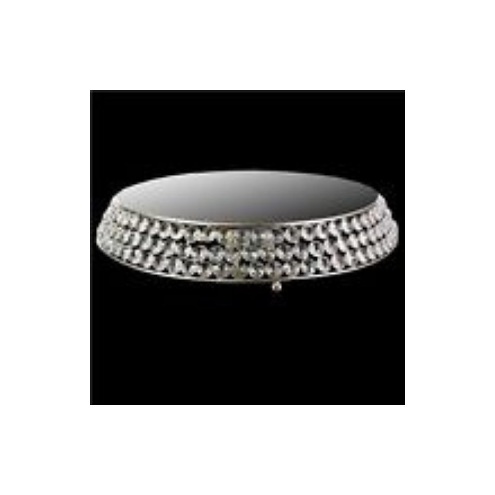 Bling Cake Stand Round - 14in