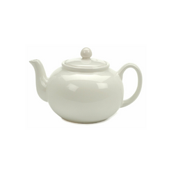 Porcelain Teapot - White - 38oz