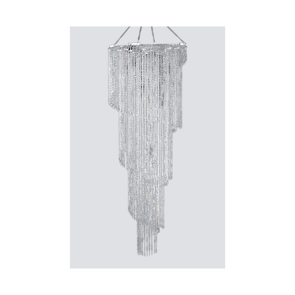 KAITLYN Long Spiral Swirl Chandelier $180 ea