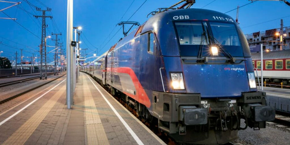 Tren nocturno París - Berlín, símbolo de auge del ferrocarril sostenible en Europa