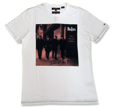 The Beatles ビートルズ c Tシャツ ホワイト Ben Sherman Lyme Records