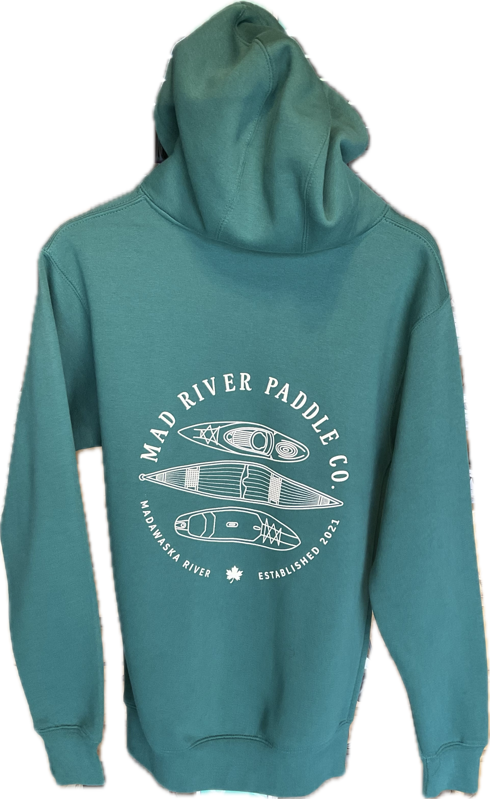 Hooded Sweatshirt in Pine