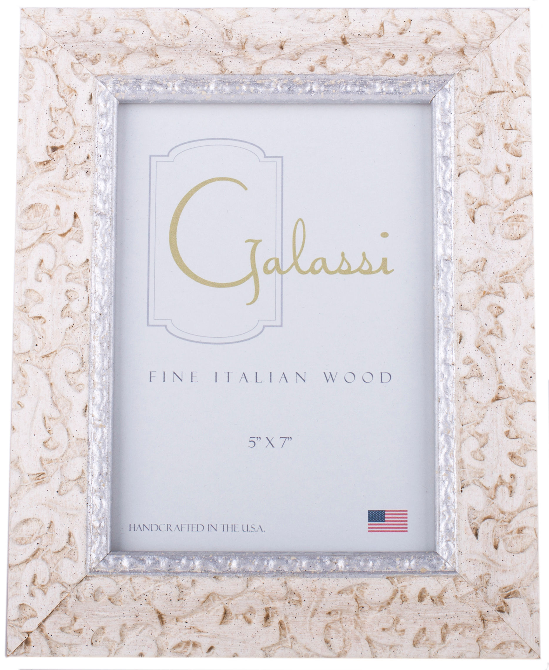 White Shabby Chic Leaf