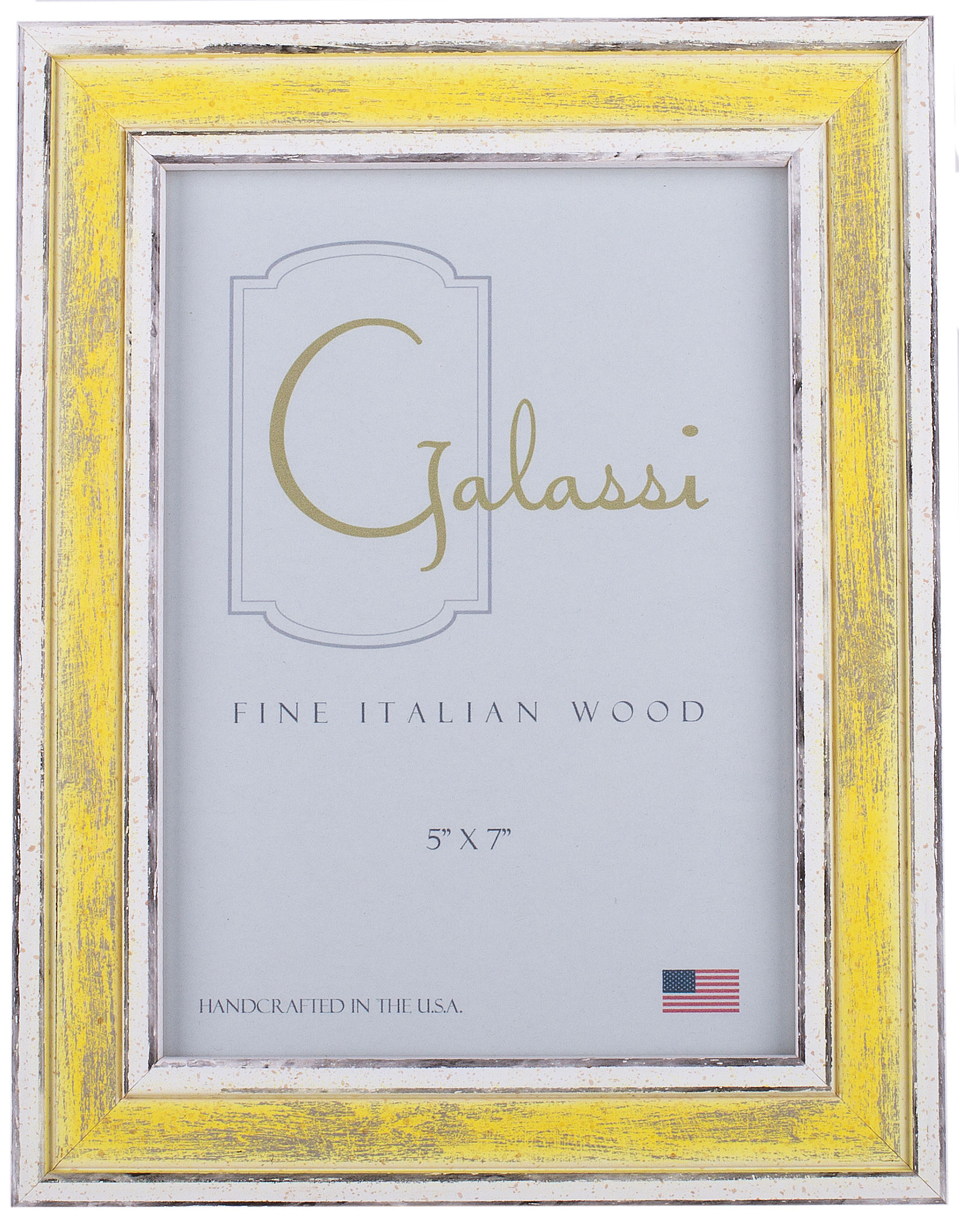 Yellow with Silver Splash