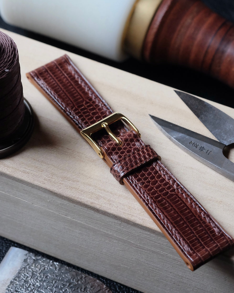Atelier Decoster Java Lizard Watch Strap