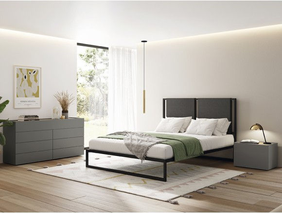 Miniatura: Dormitorio mod. Kalm 05 de Mobenia