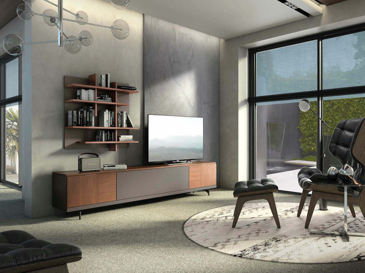 Mueble de salón Tacoma 2 de Monrabal Chirivella