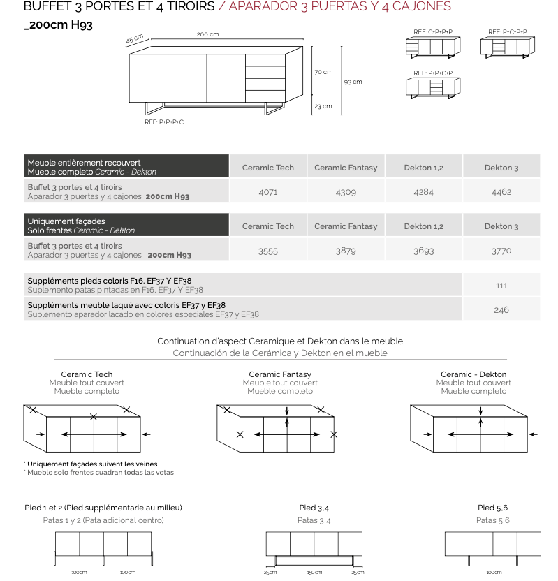 Miniatura: Aparador porcelánico de Pure Designs