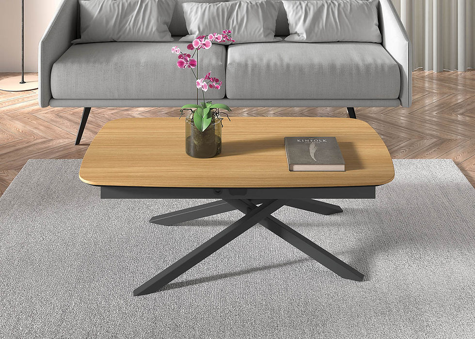 Miniatura: Mesa convertible centro comedor Boll deslizante de Kazzano