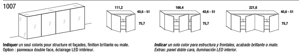Miniatura: Aparador Materia 1007 de Lago