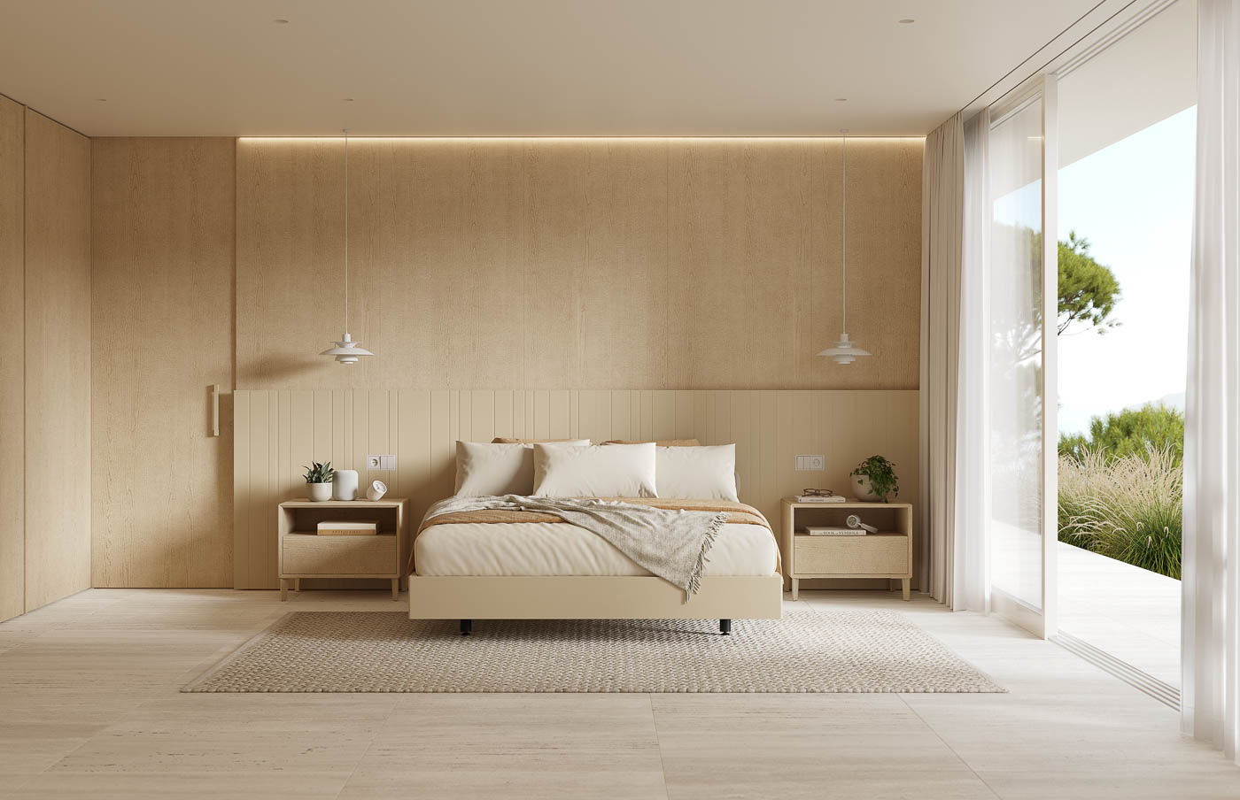 Dormitorio Casa Mediterránea CM03 de Vive