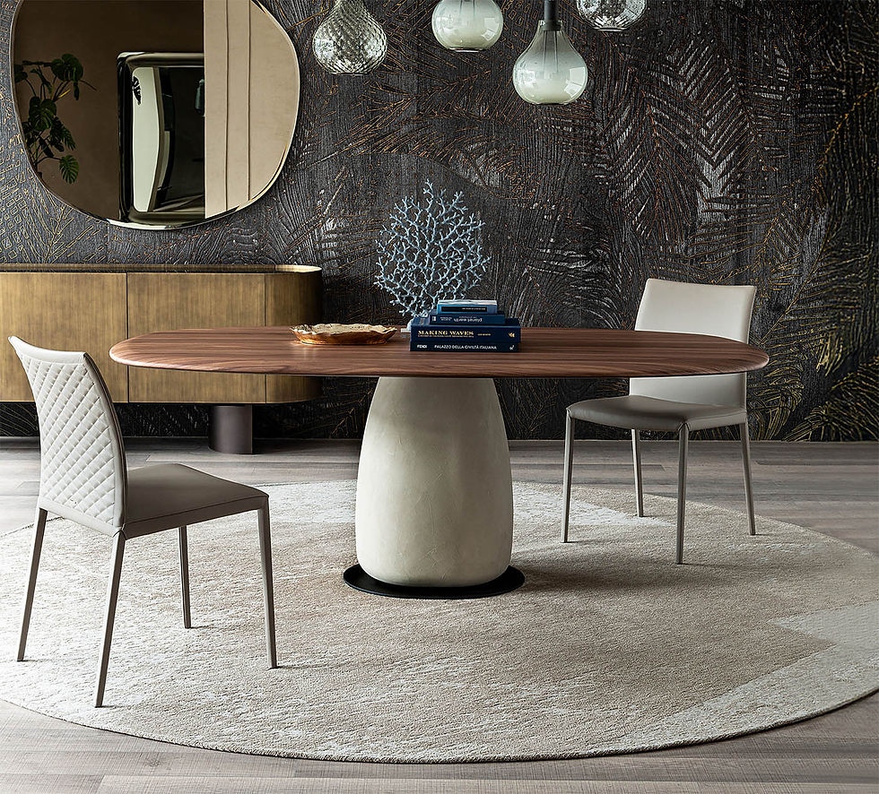 Miniatura: Mesa Botero Wood de Cattelan Italia