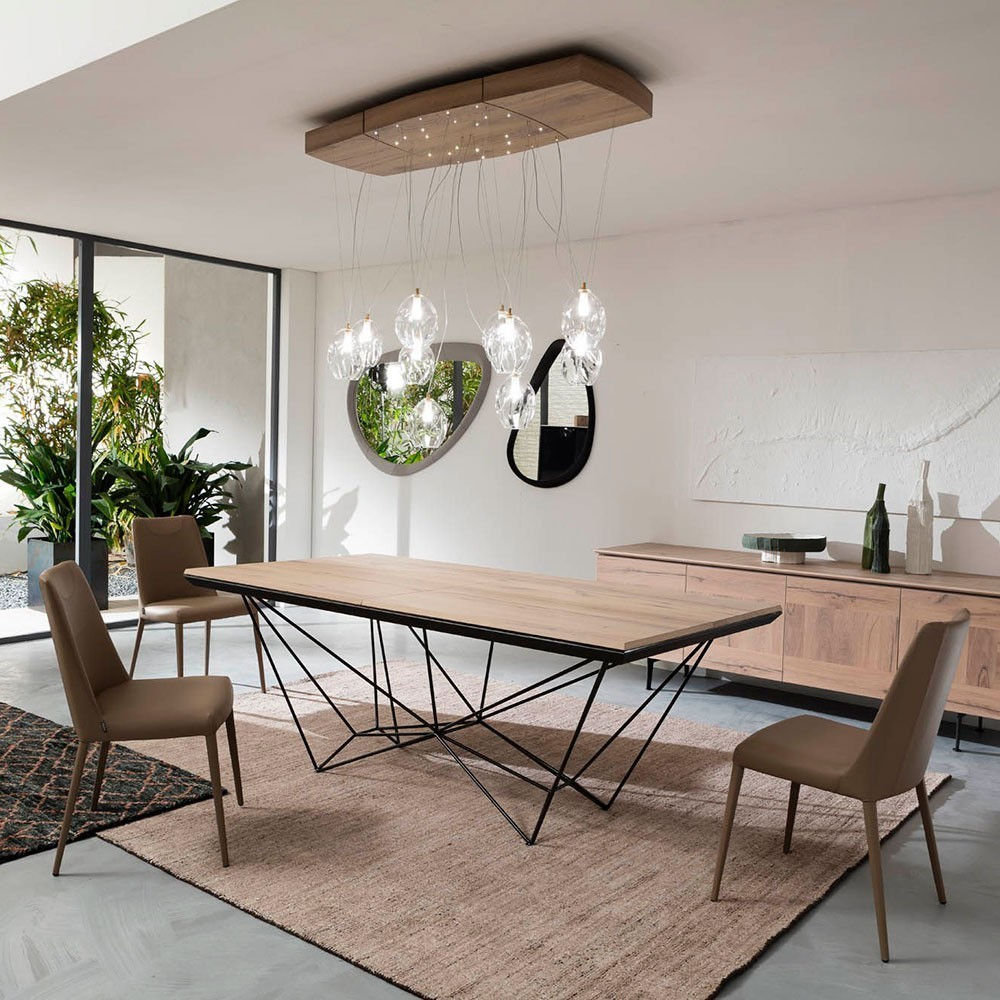 Mesa comedor extensible Fil8 de Ozzio Italia