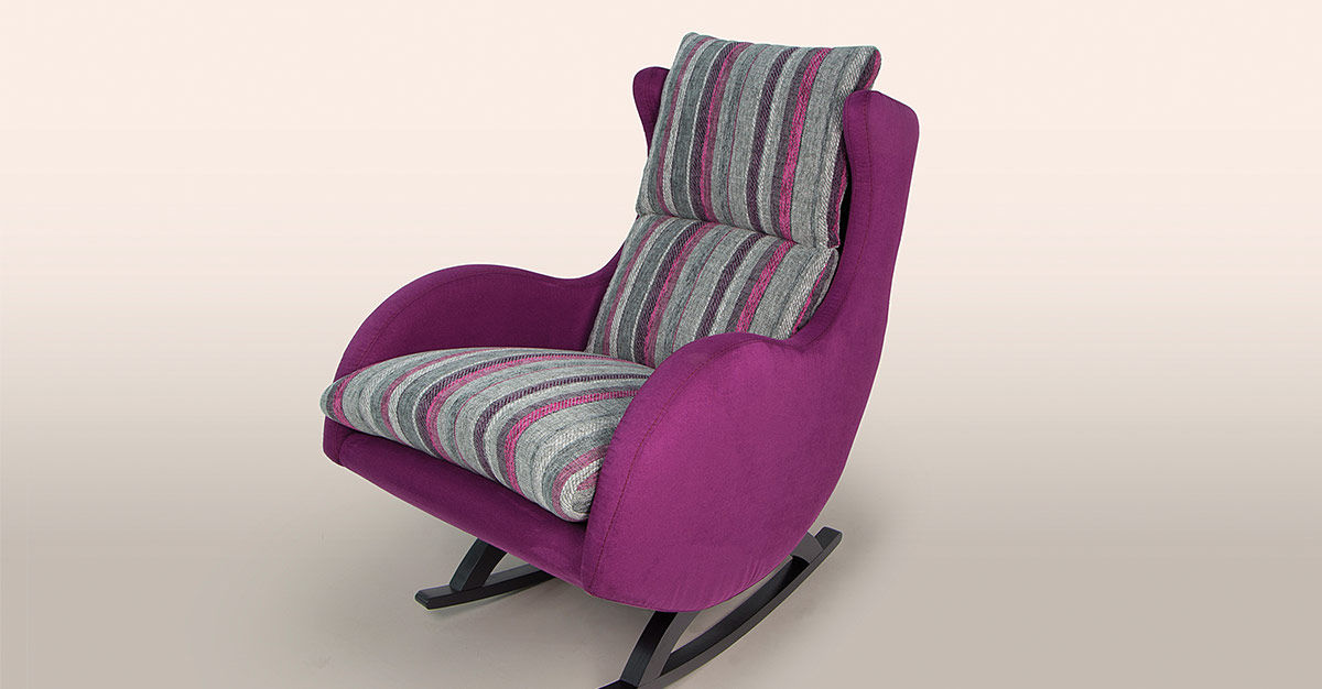 Butaca Fluence mecedora o base metálica