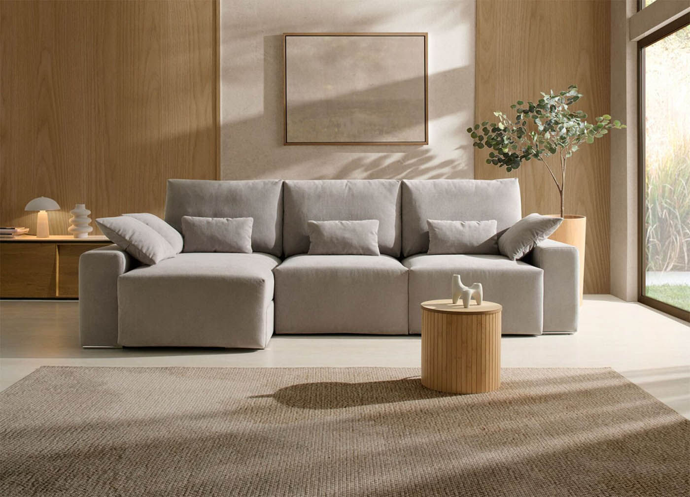 Chaise longue extraíble de carro Laya de Acomodel