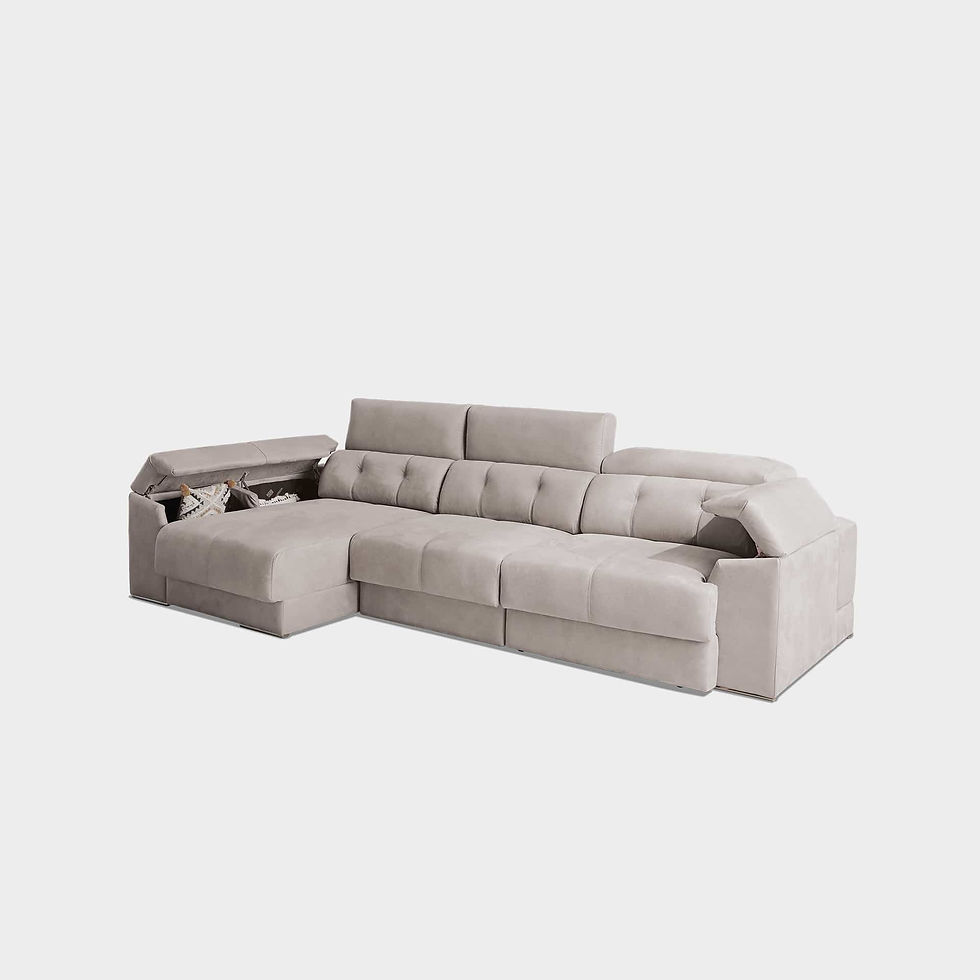 Miniatura: Chaise longue extraíble carro Dinamic de Acomodel