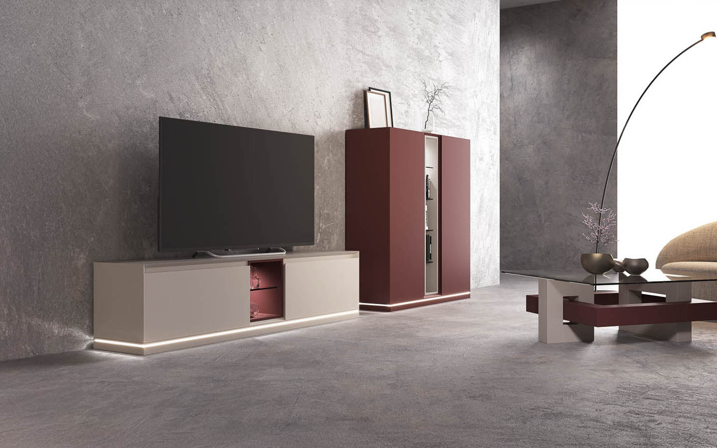 Mueble salón Evolution Inglet 150 Franco Furniture