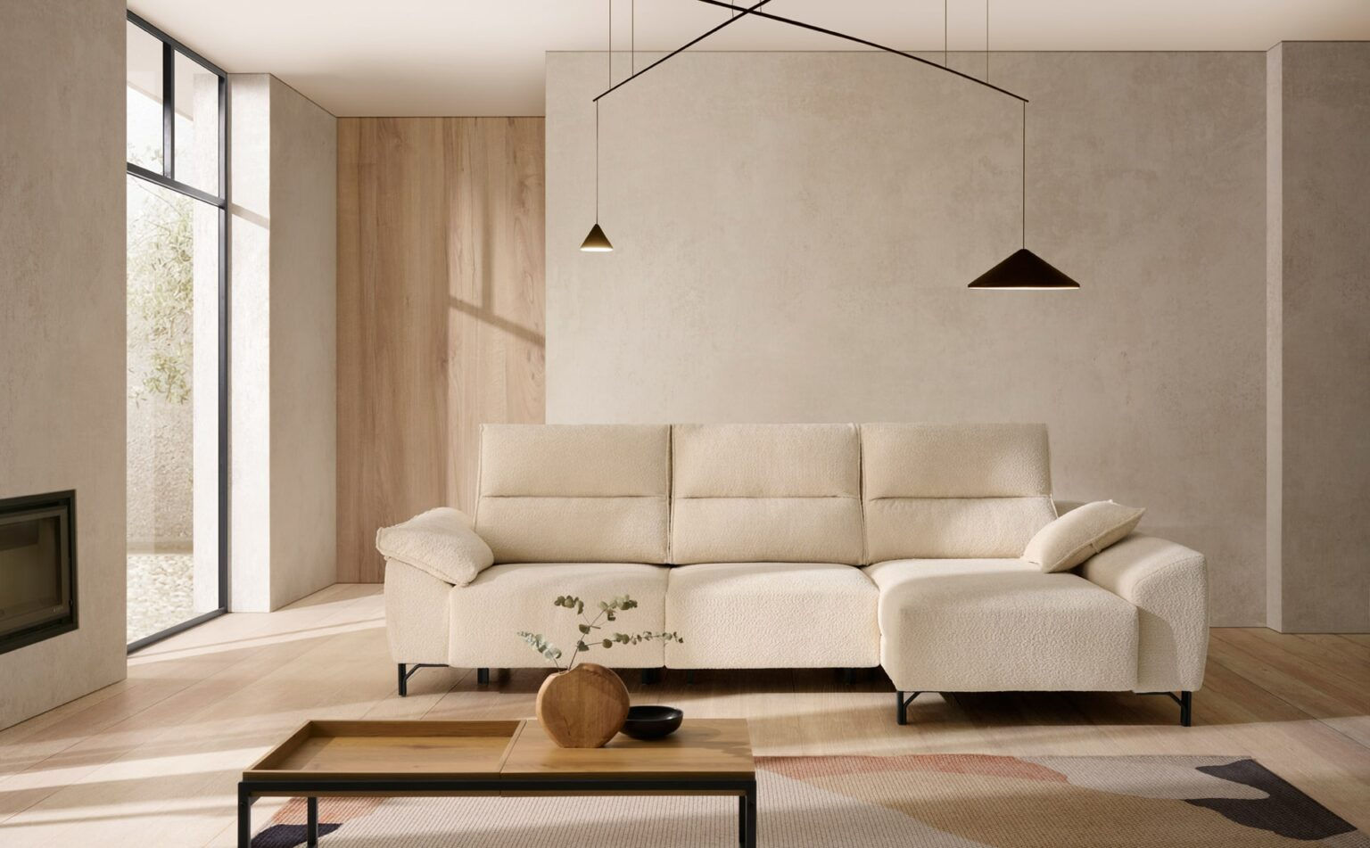 Chaise longue extraíble de carro Sandro de Acomodel