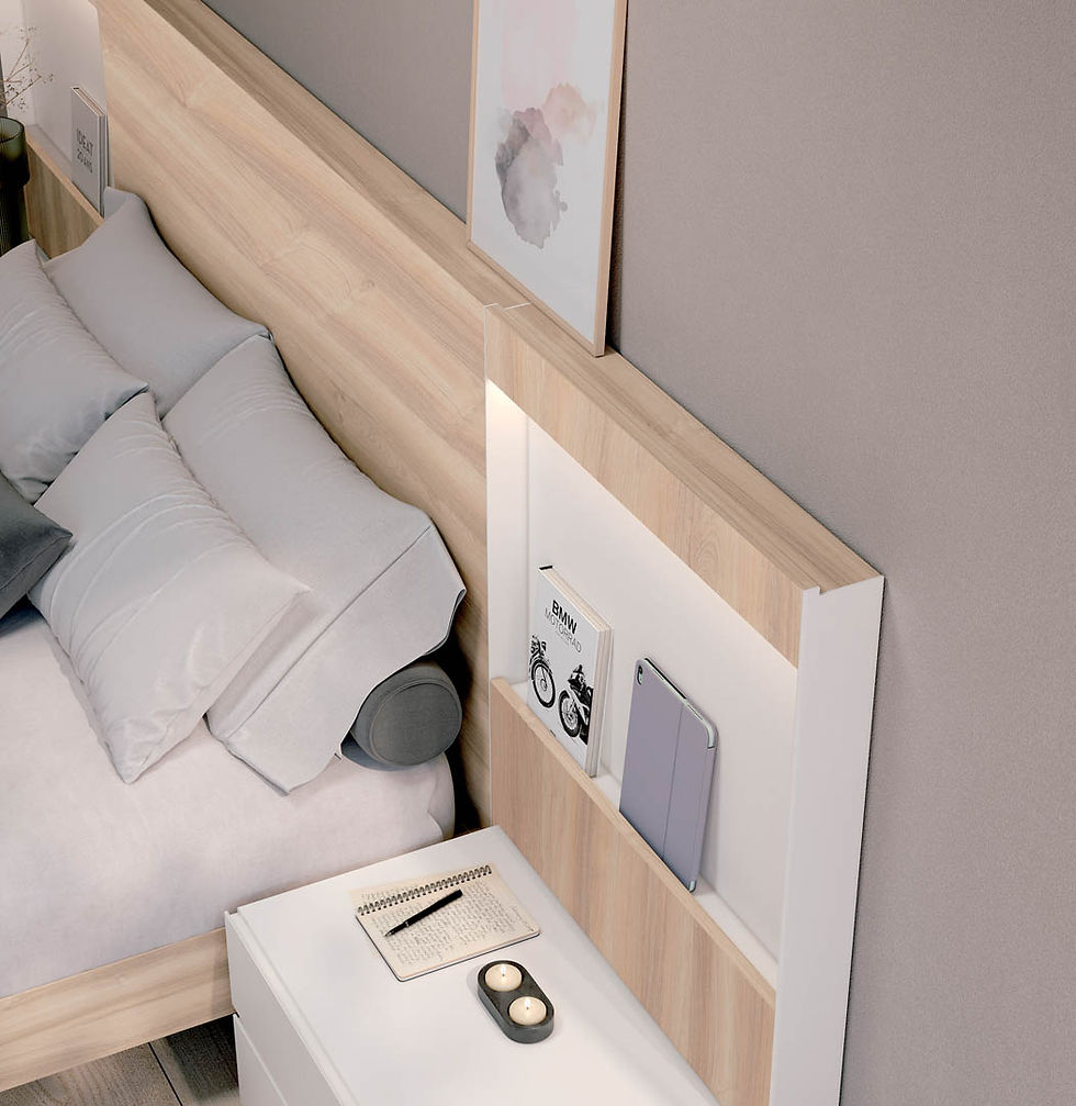 Miniatura: Dormitorio Esenzia D06 de Baix Moduls
