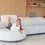 Miniatura: Chaise longue Natalie redonda de Fama