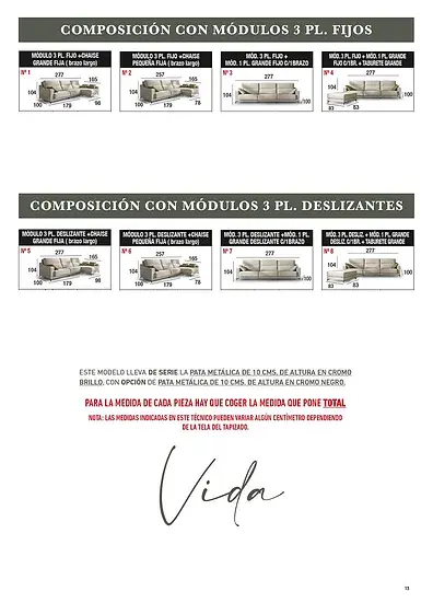 Miniatura: Sofá Vida