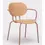 Miniatura: Silla Hari roble con brazos de Ondarreta