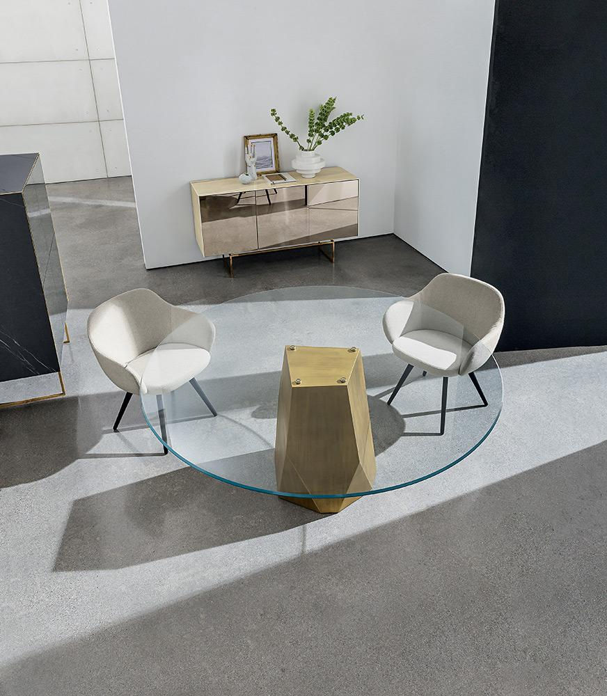 Miniatura: Mesa comedor redonda Deod de Sovet