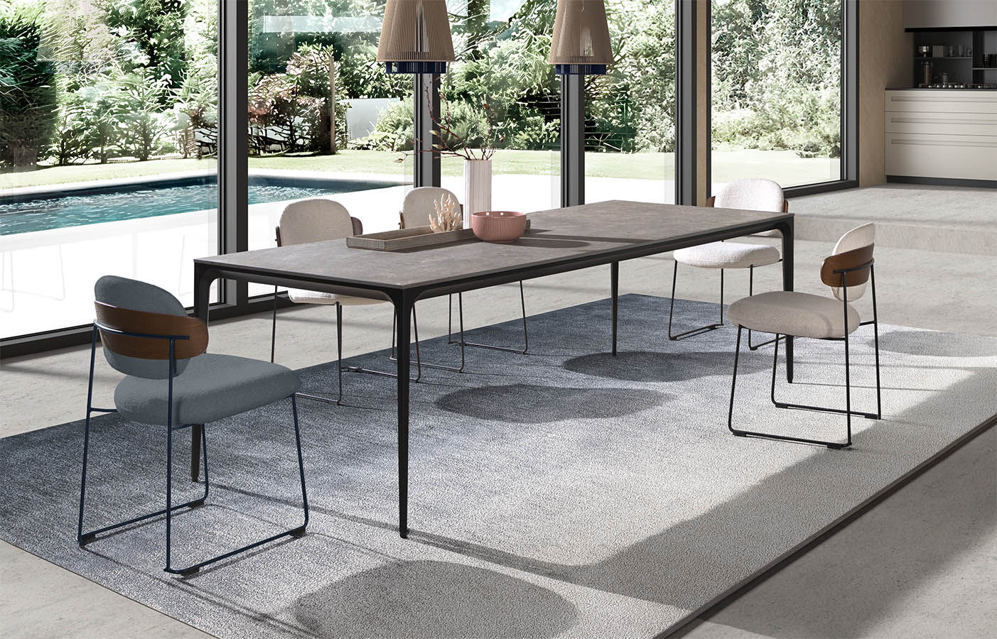 Mesa comedor Kuki de Nacher