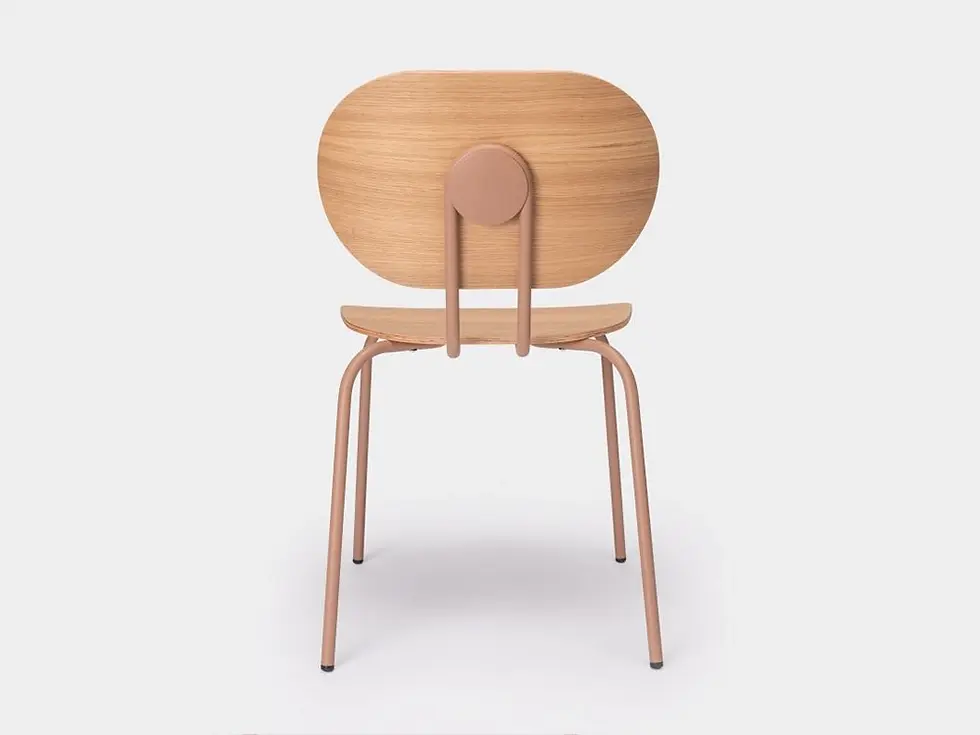 Miniatura: Silla Hari roble de Ondarreta