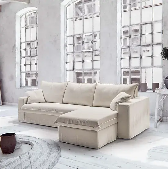 Miniatura: Chaise longue Nadir fija o cama
