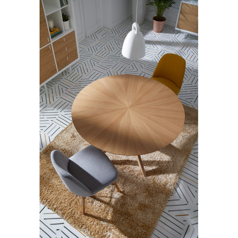 Miniatura: Mesa comedor redonda Carmel