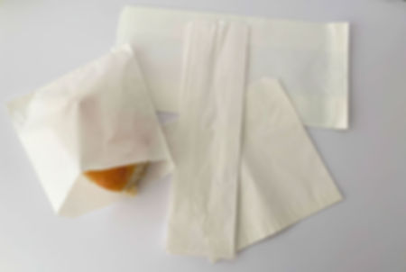 White Sulphite Paper Bags - Various Sizes - 100 in a pack