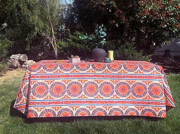 Tablecloth for a 6Ft Long Foldable table