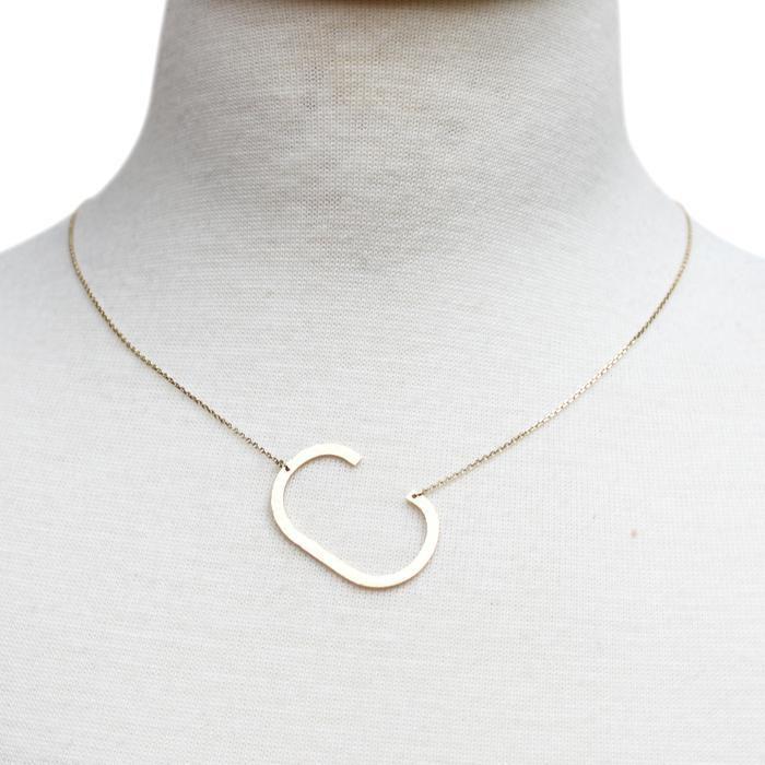 Thumbnail: Monogram Collection Initial Necklace