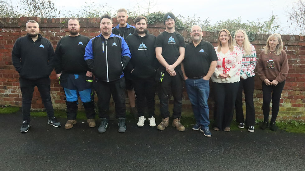 Eye-level view of a hydraulic lift door in a commercial building