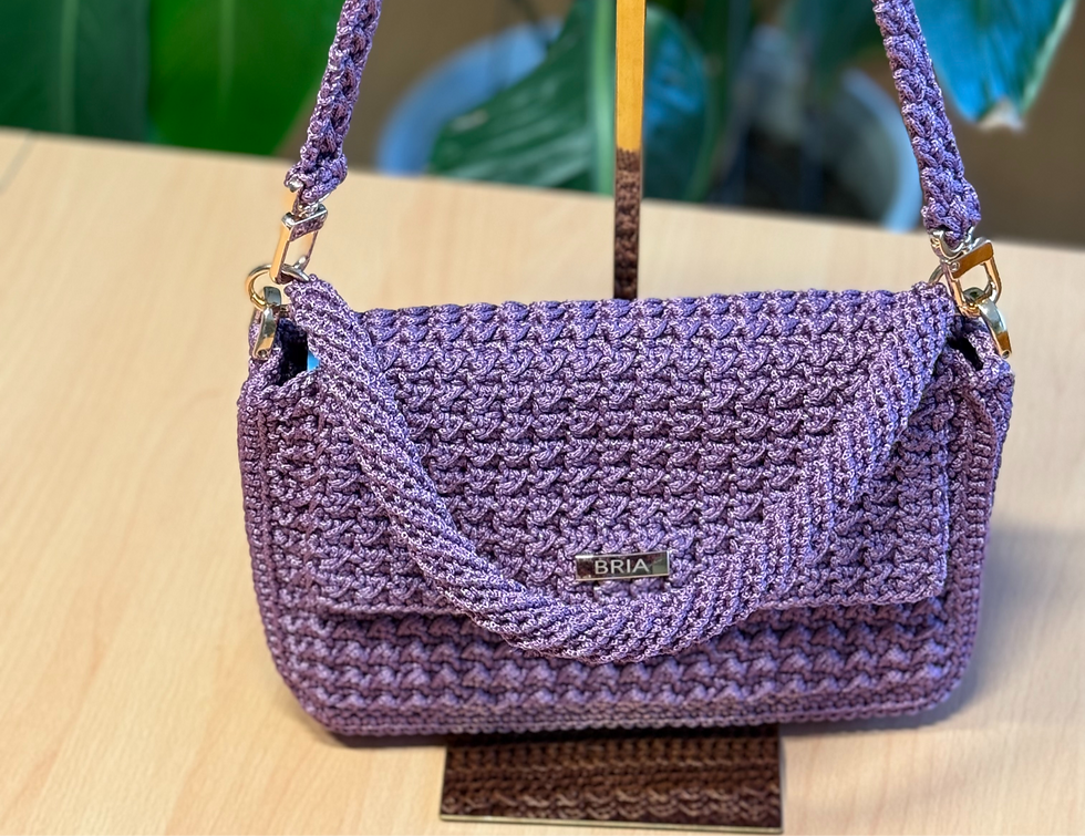 BRIA Häkeltasche "Lilac Mirage"