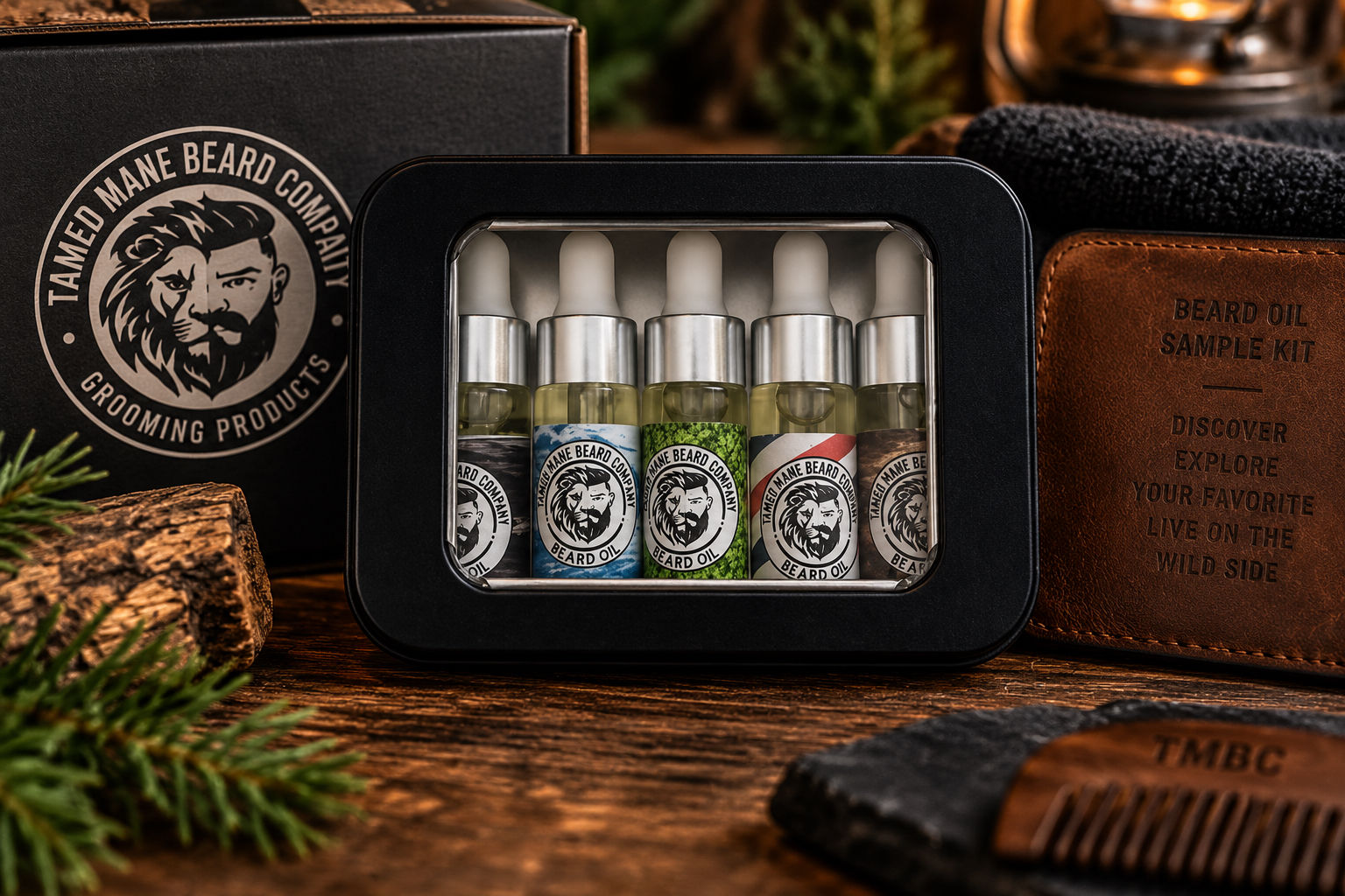 Beard Oil Sample Pack