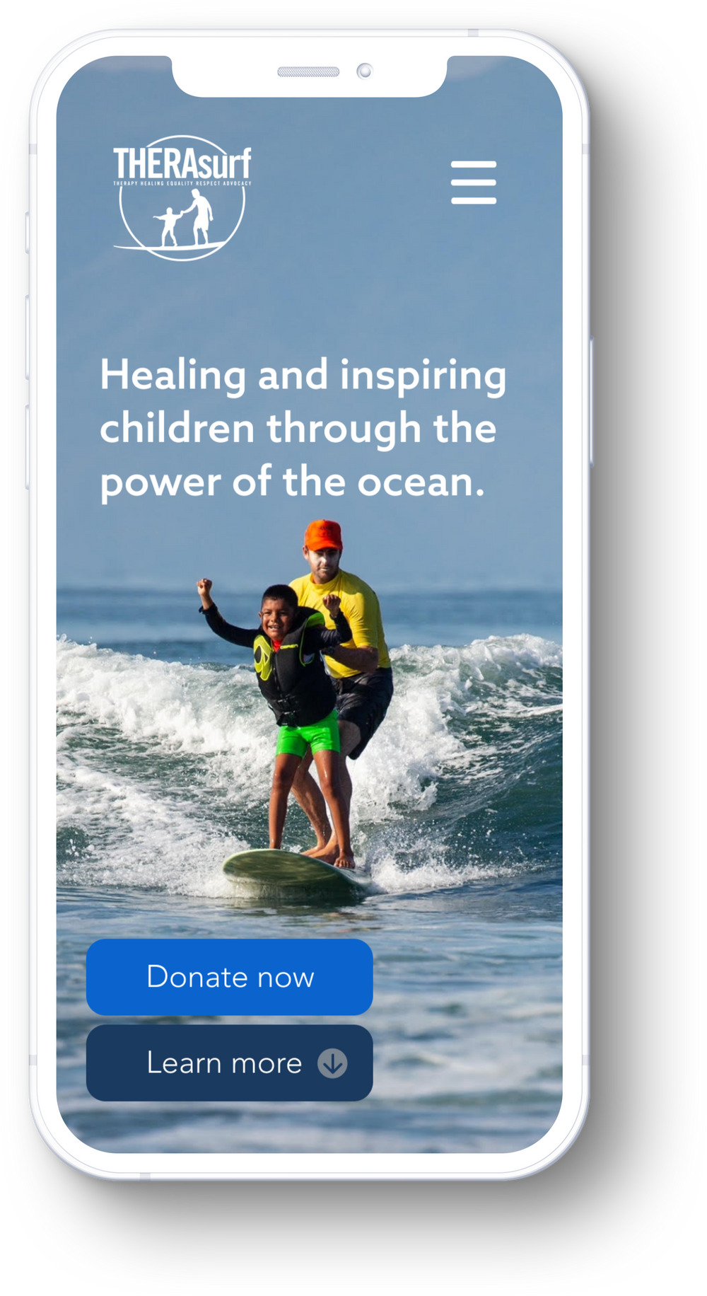 Mobile landing page