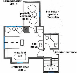 Inn Suite #4 floorplan