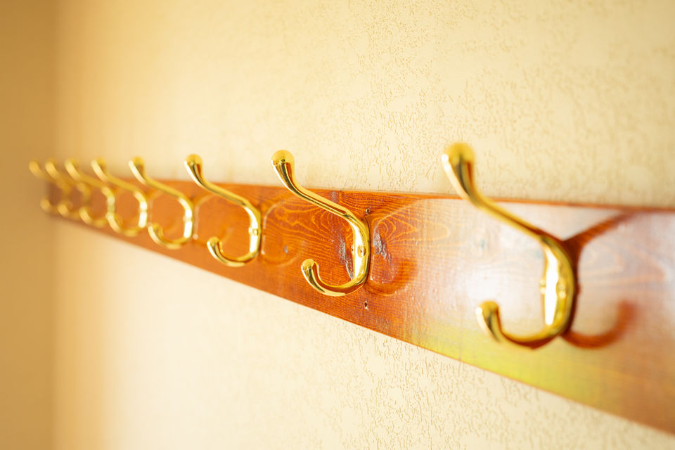 Croftvile Road Cottages. It seems that no matter where you stay, there are never enough hooks. Not a problem in Cottage #3. We work at anticipating your needs.